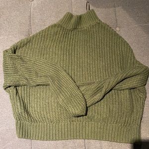 Green sweater